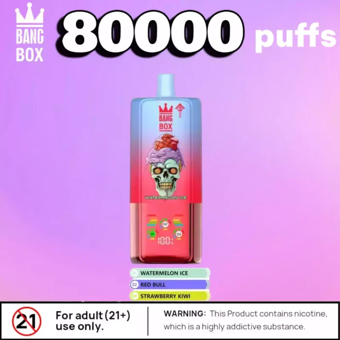 BANG BOX 80000 Puffs Disposable Vape Triple Flavour Power