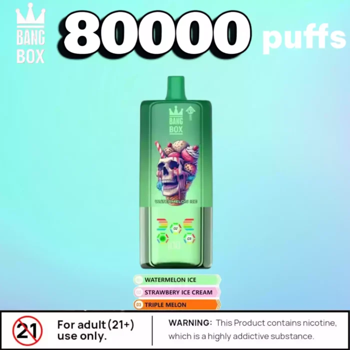 BANG BOX 80000 Puffs Disposable Vape Triple Flavour Power
