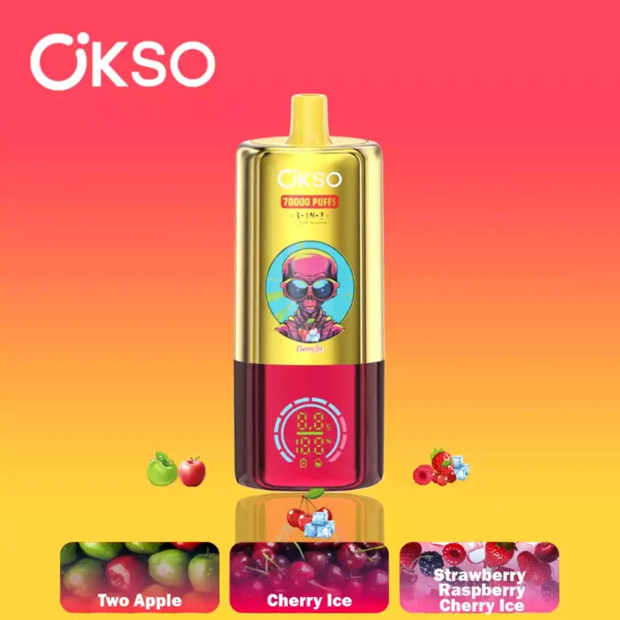 ELF BOX OKSO 3in1 70k Puffs Disposable Vape Mesh Coil
