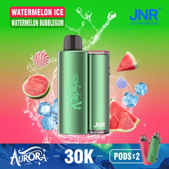 JNR Aurora 30000 Puffs Disposable Vape Smart Screen & Boost Mode