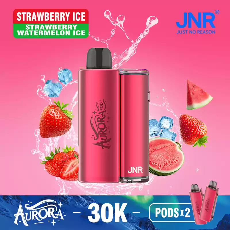 JNR Aurora 30000 Puffs Disposable Vape Smart Screen & Boost Mode