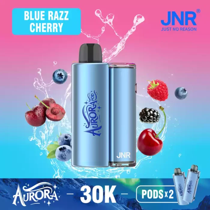 JNR Aurora 30000 Puffs Disposable Vape Smart Screen & Boost Mode