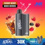 JNR Aurora 30000 Puffs Disposable Vape Smart Screen & Boost Mode