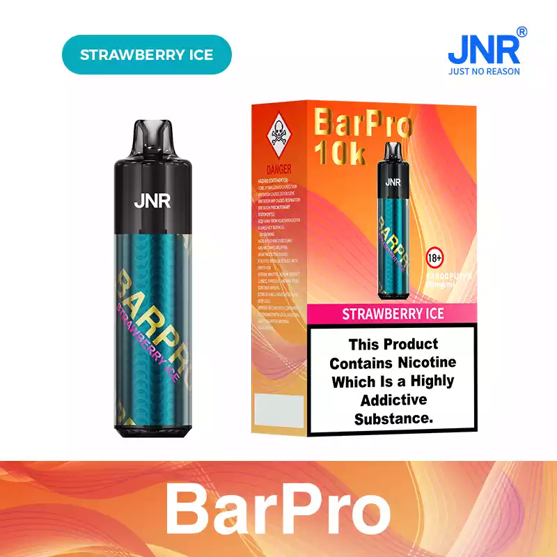 JNR BarPro 10000 Puffs Disposable Vape Mesh Coil & USB C