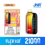 JNR FLEX ICE 21K Puffs Disposable Vape Touch Screen & Airflow