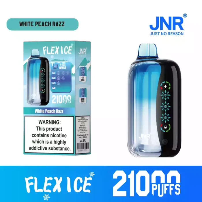 JNR FLEX ICE 21K Puffs Disposable Vape Touch Screen & Airflow
