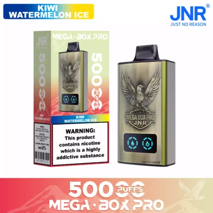 JNR Mega Box Pro 50000 Puffs Disposable Vape Smart Screen & Dual Mesh