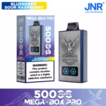 JNR Mega Box Pro 50000 Puffs Disposable Vape Smart Screen & Dual Mesh