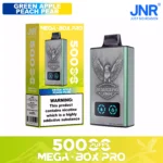 JNR Mega Box Pro 50000 Puffs Disposable Vape Smart Screen & Dual Mesh