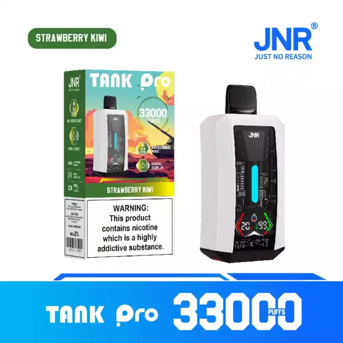 JNR Tank Pro 33K Puffs Disposable Vape Digital Screen & Mesh