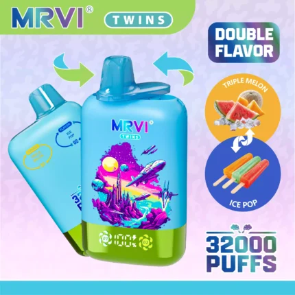 MRVI TWINS 32000 PUFFS Disposable Vape Dual Flavour 40ml