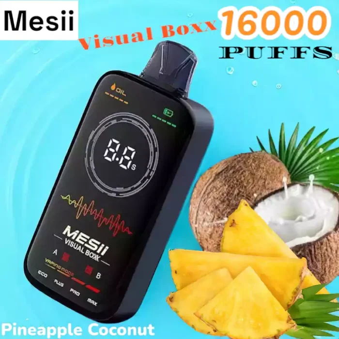 Mesii Visual Boxx 16000 Puffs Disposable Vape with Screen & Modes