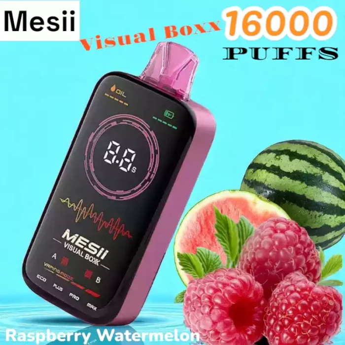 Mesii Visual Boxx 16000 Puffs Disposable Vape with Screen & Modes