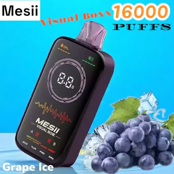 Mesii Visual Boxx 16000 Puffs Disposable Vape with Screen & Modes