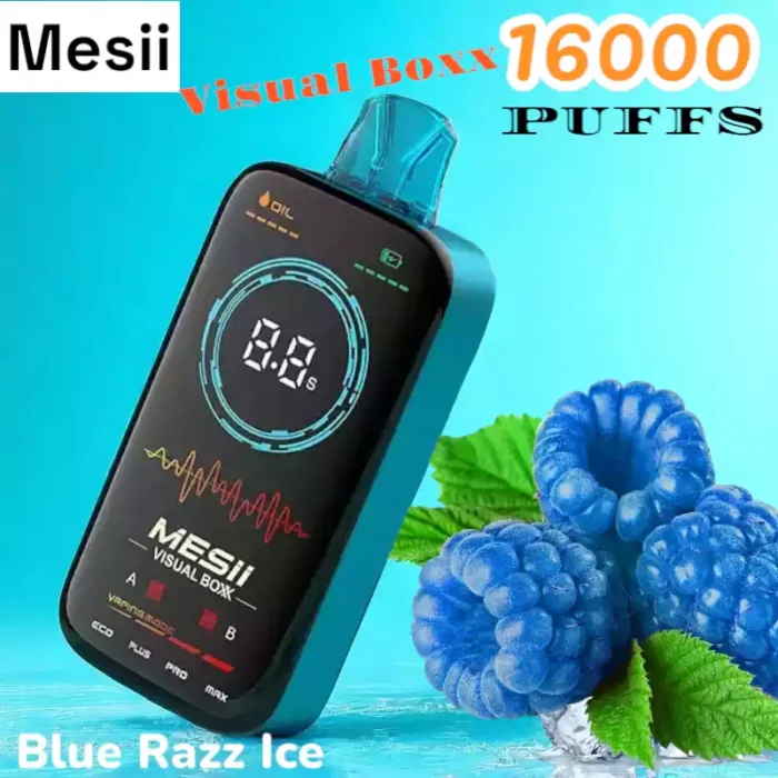 Mesii Visual Boxx 16000 Puffs Disposable Vape with Screen & Modes