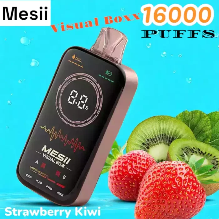 Mesii Visual Boxx 16000 Puffs Disposable Vape with Screen & Modes
