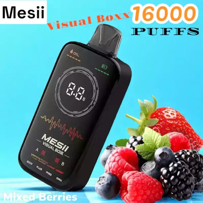 Mesii Visual Boxx 16000 Puffs Disposable Vape with Screen & Modes
